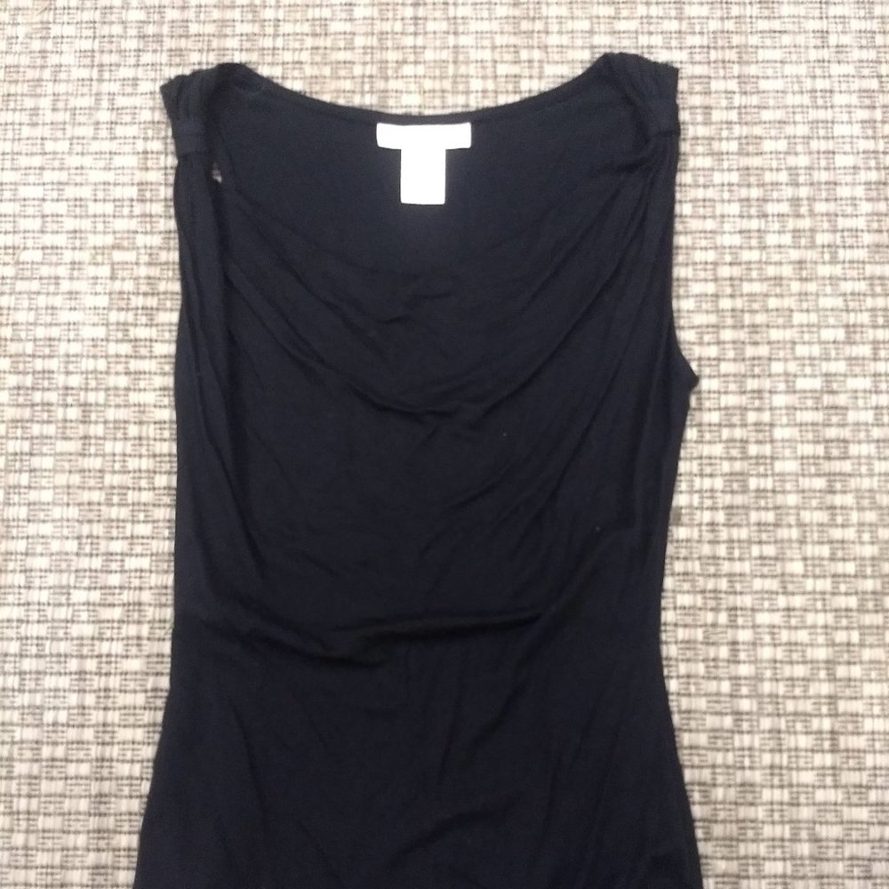 Women's White House Black Market Black Top Small